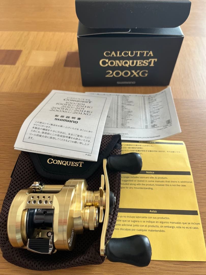 リール SHIMANO CALCUTTA CONQUEST 200XG