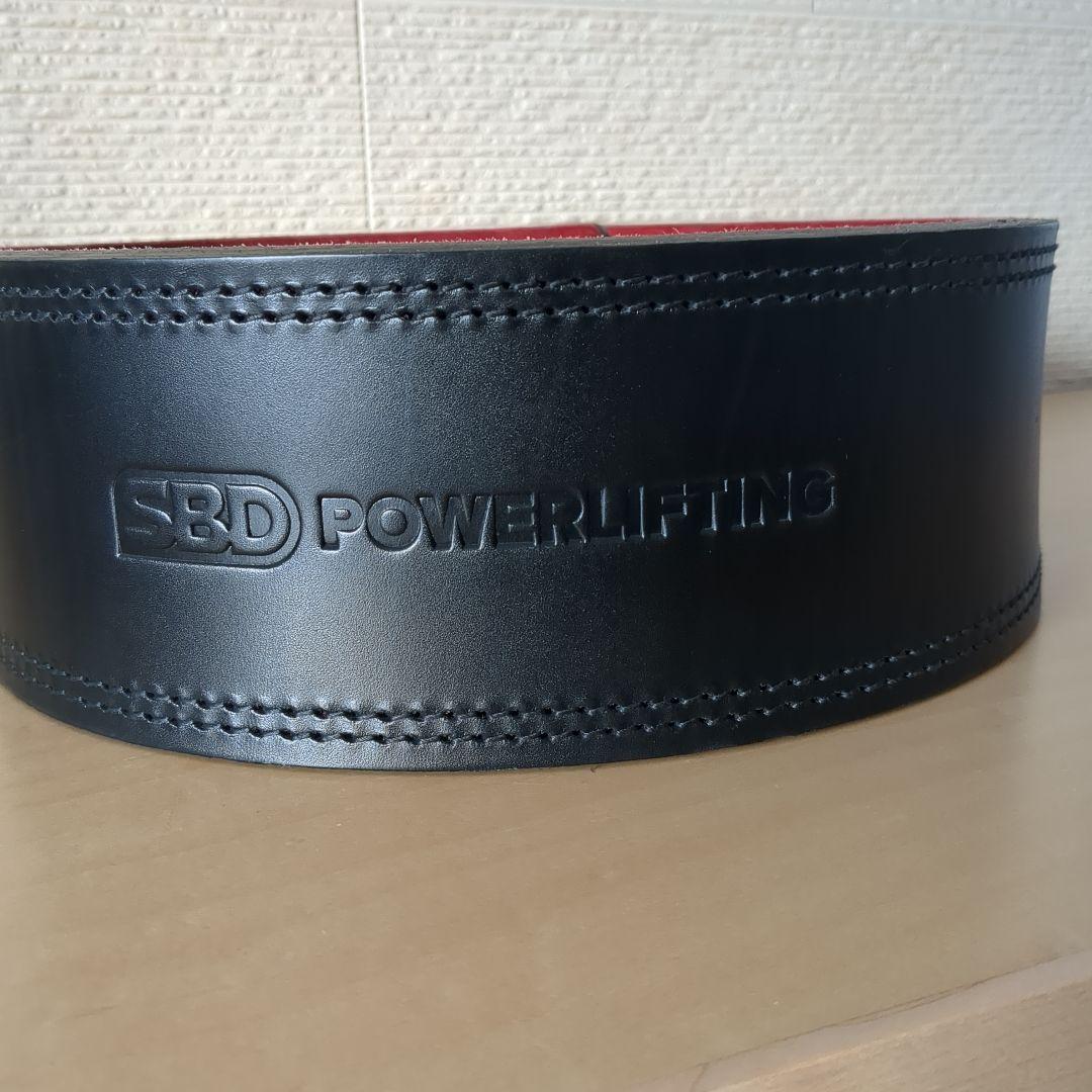 【中古美品】SBD パワーリフティングベルト13ミリ Mサイズ