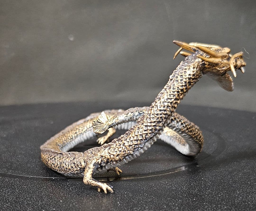 ゴジラ怪獣ソフビ　HGゴジラシリーズ　初代マンダ　リペイント完成品