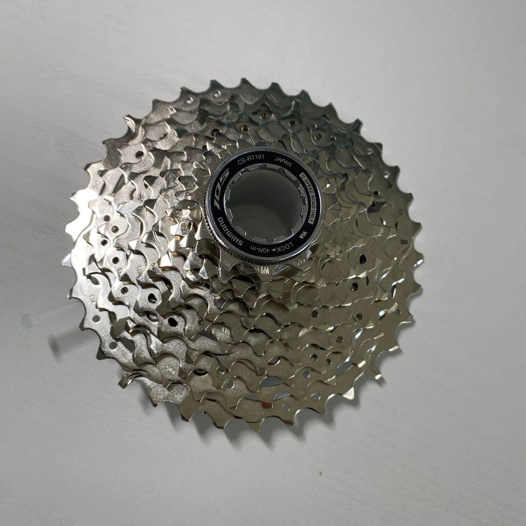 シマノ105 CS-R7101-12 カセットスプロケット11-34T（12S）