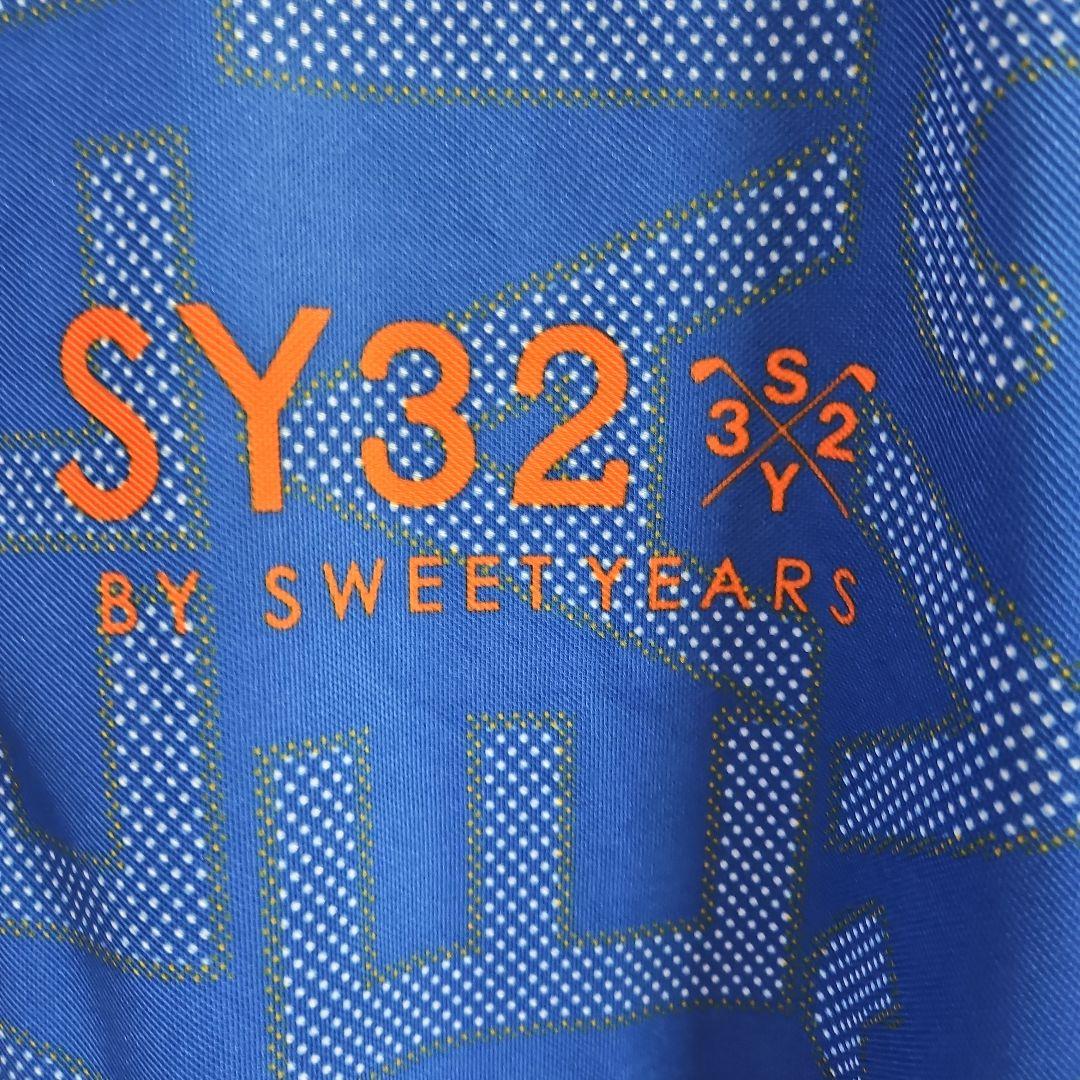 【未使用】SY32 BY SWEETYEARS ポロシャツ 3L ブルー