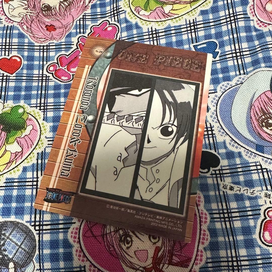 ONEPIECE ゾロ くいな アマダ カード N-20