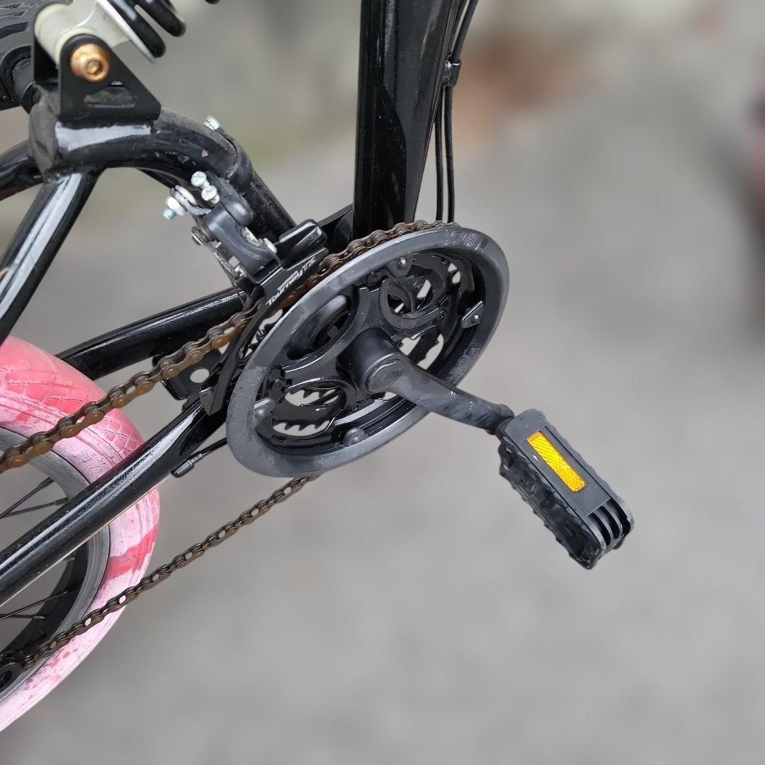 20インチ折りたたみ自転車 フルサスペンション