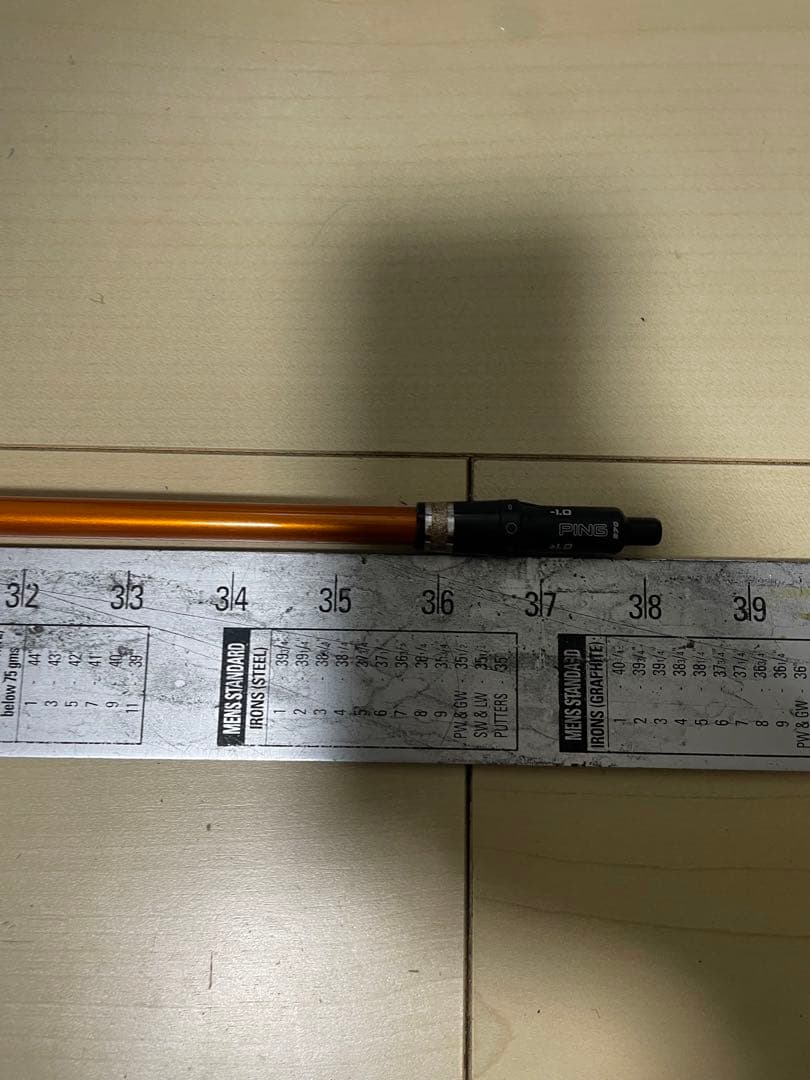1 ツアーAD DI-95S HY ピンスリーブ付　38インチ　UT用