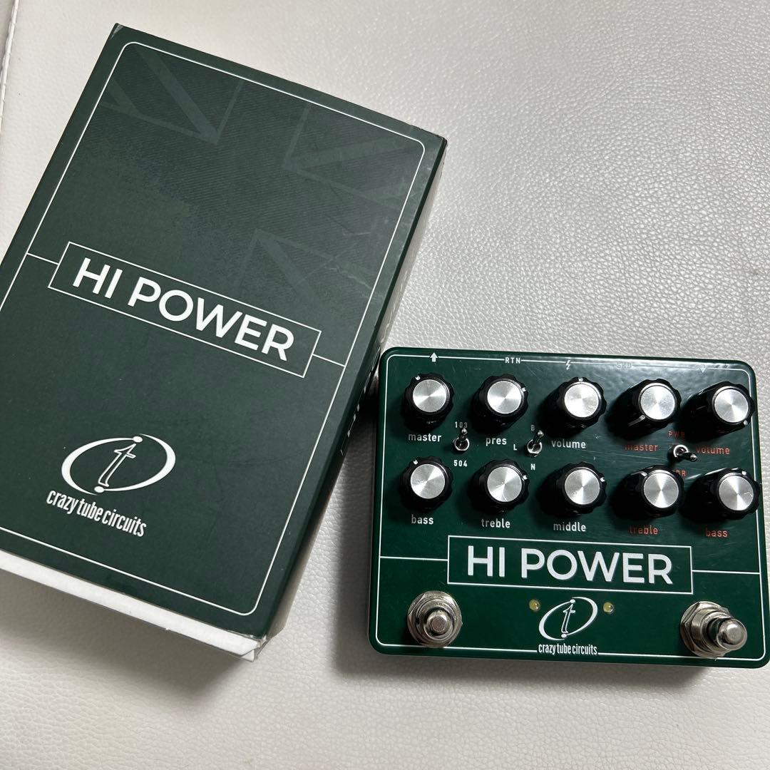 Crazy Tube Circuits HI POWER ギターエフェクター