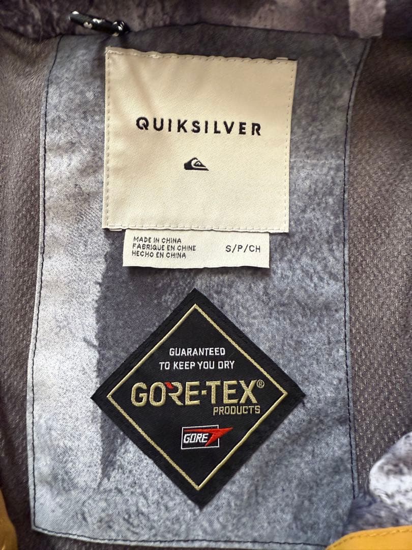 Quiksilver GORE-TEX スノーボードウェア　Sサイズ