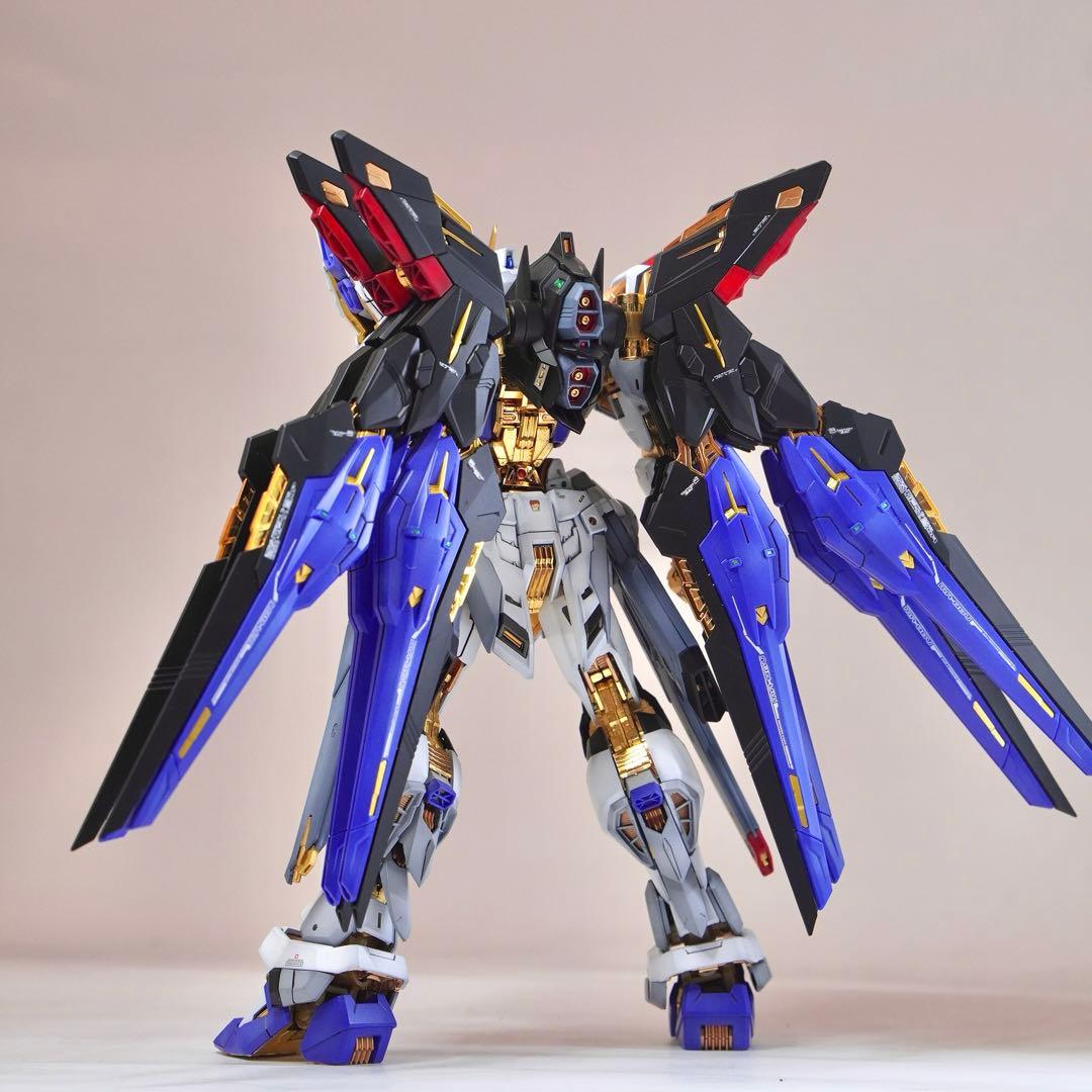 MGEX ストライクフリーダムガンダム　塗装完成品　ダイキャストフレーム