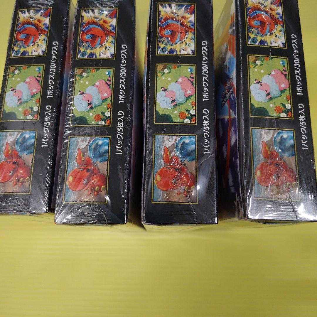 ポケモンカード　ニンジャスピナー　４BOX　シュリンクつき
