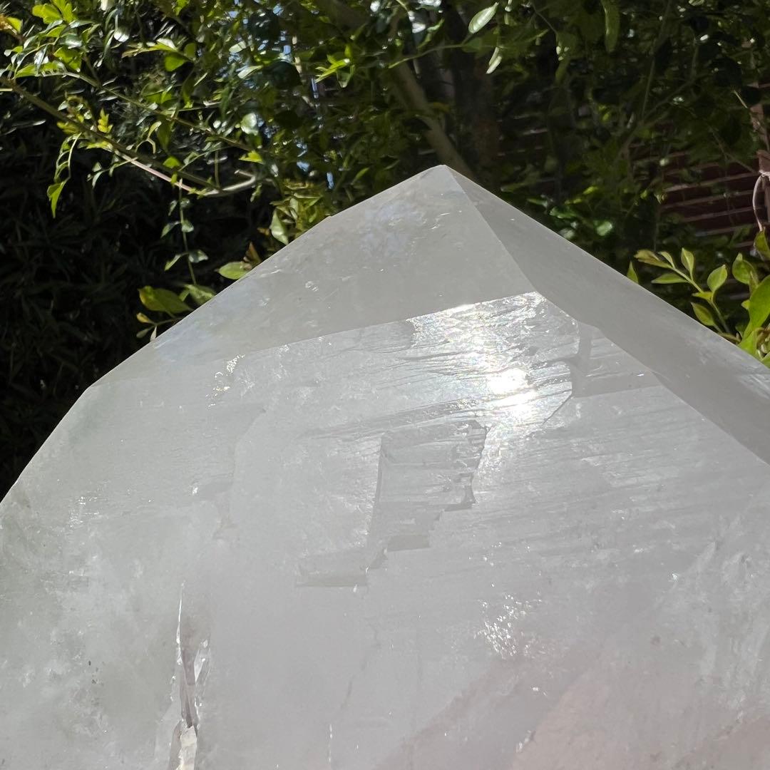 ✳️超激レア☆超ハイパワー‼️ガーデン水晶 ファントムクォーツ 六角柱 天然石 原石