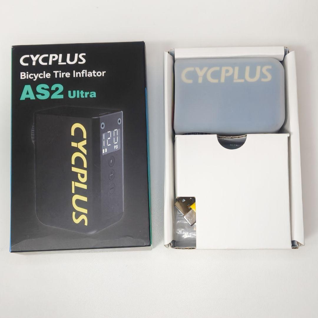CYCPLUS AS2 Ultra 電動エアポンプ 自転車 タイヤ用 ポータブル