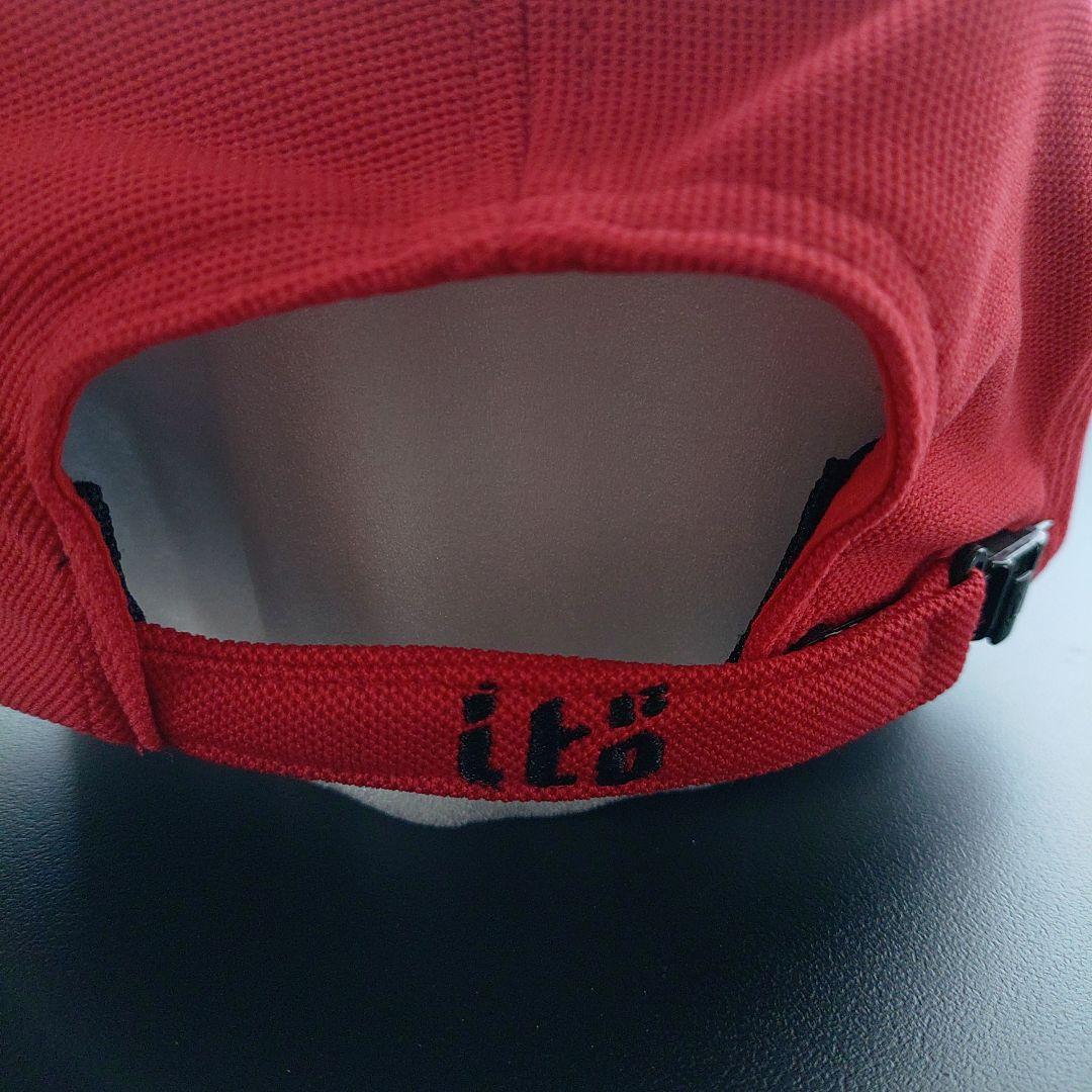 メガバス ito 鬼手仏心 美品 キャップ 赤色
