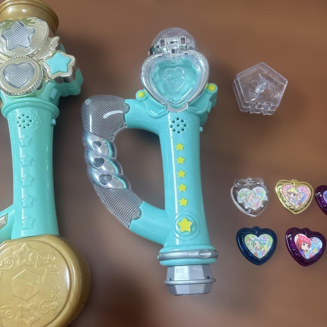プリパラ アイドルタイム　マイク　ハープ まとめ売り　ファルル　おもちゃ