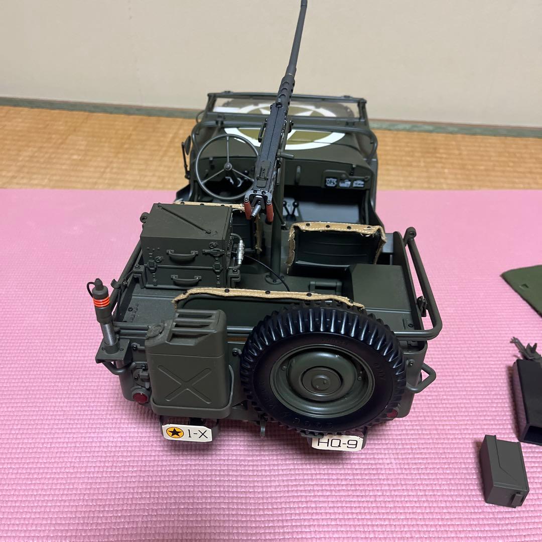 【ジャンク品】アシェットコレクションズ ウイリス MB ジープをつくる