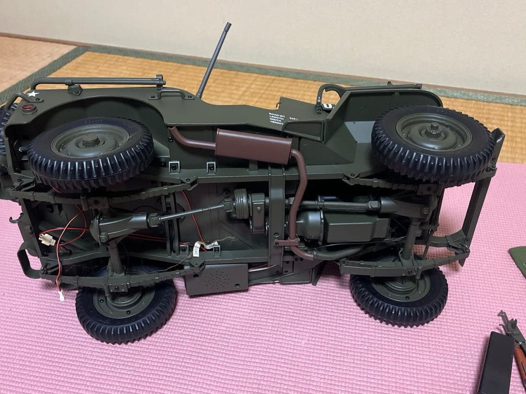 【ジャンク品】アシェットコレクションズ ウイリス MB ジープをつくる