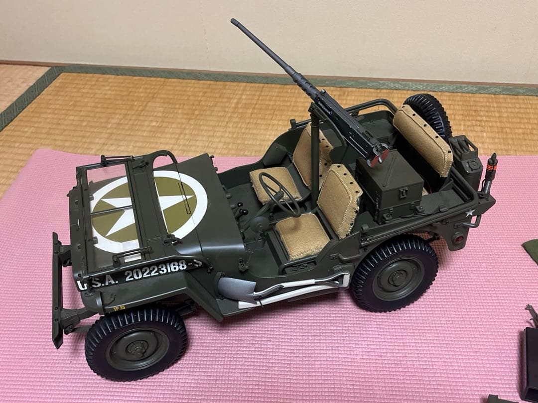 【ジャンク品】アシェットコレクションズ ウイリス MB ジープをつくる