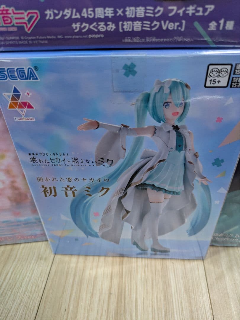 【新品・未開封品】初音ミク フィギュア まとめ売り 17点 プライズ