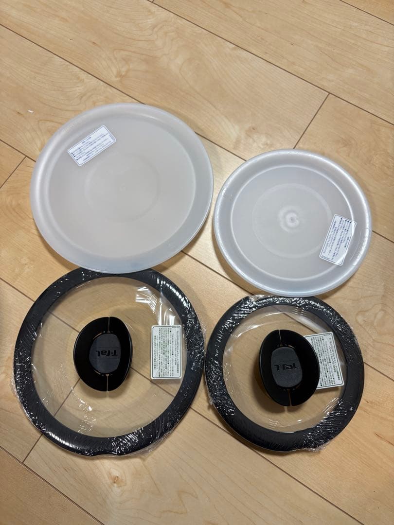 Tefal ステンレス　鍋・蓋　7点セット