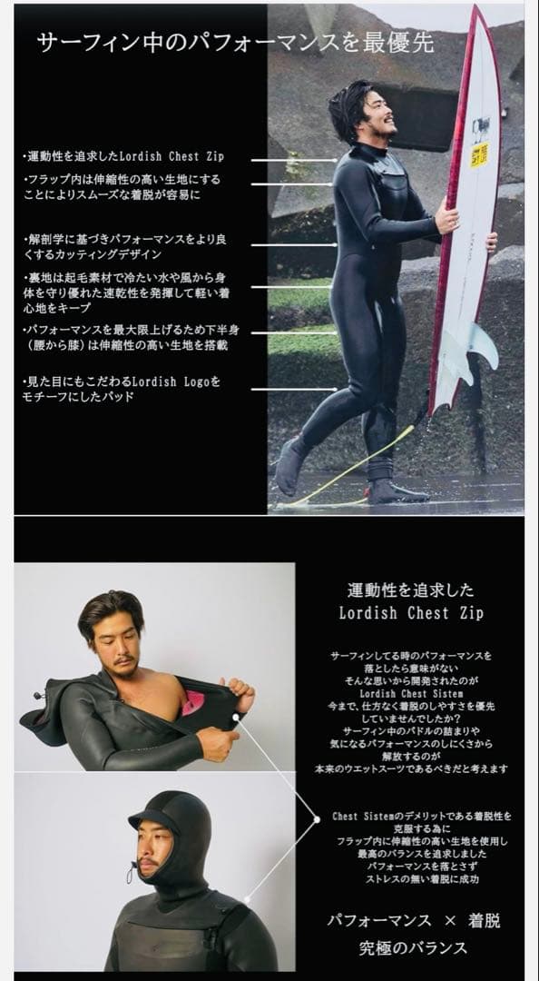 【送料込み】ローディッシュ セミドライ フード 5/3ミリ 裏起毛