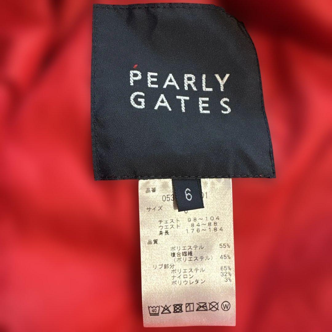 PEARLY GATES レッド　アウター
