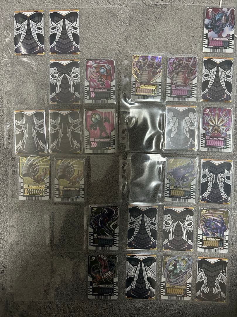 仮面ライダーガッチャード ライドケミートレカまとめ売り