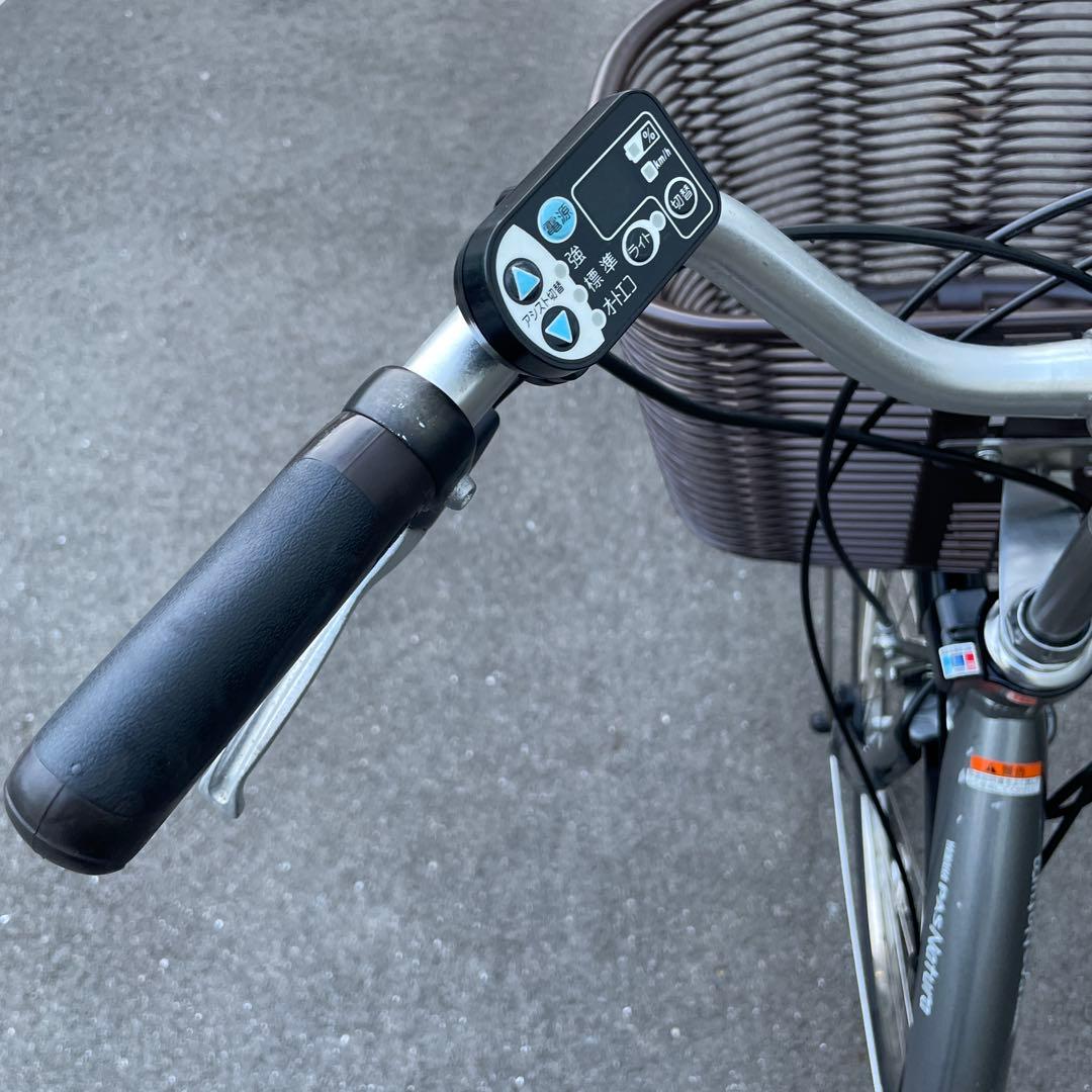 ヤマハ電動アシスト自転車26インチ8.9Ah グレー