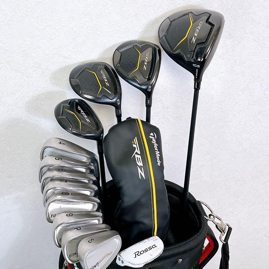 【飛距離特化】テーラーメイド RBZ BLACK US 新品キャディバッグ付