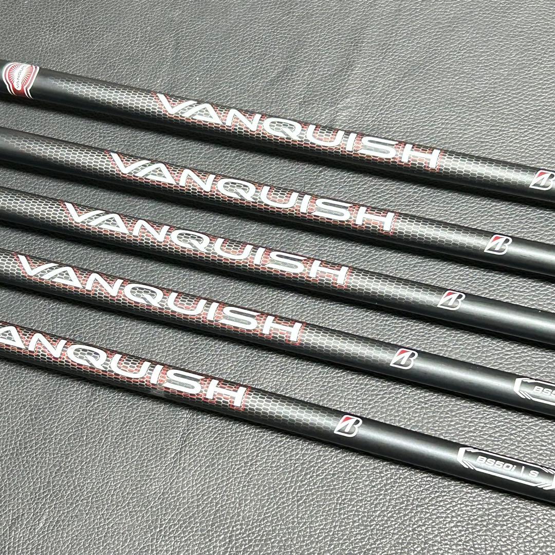 ブリヂストン 233HF アイアン 5本 VANQUISH S ぶっ飛びシャフト