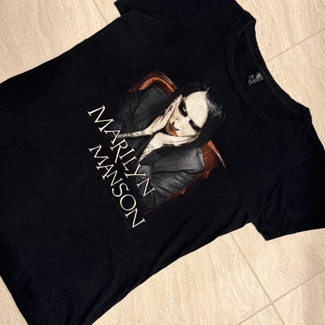 Marilyn Manson マリリンマンソン Tシャツ レディースL メンズS
