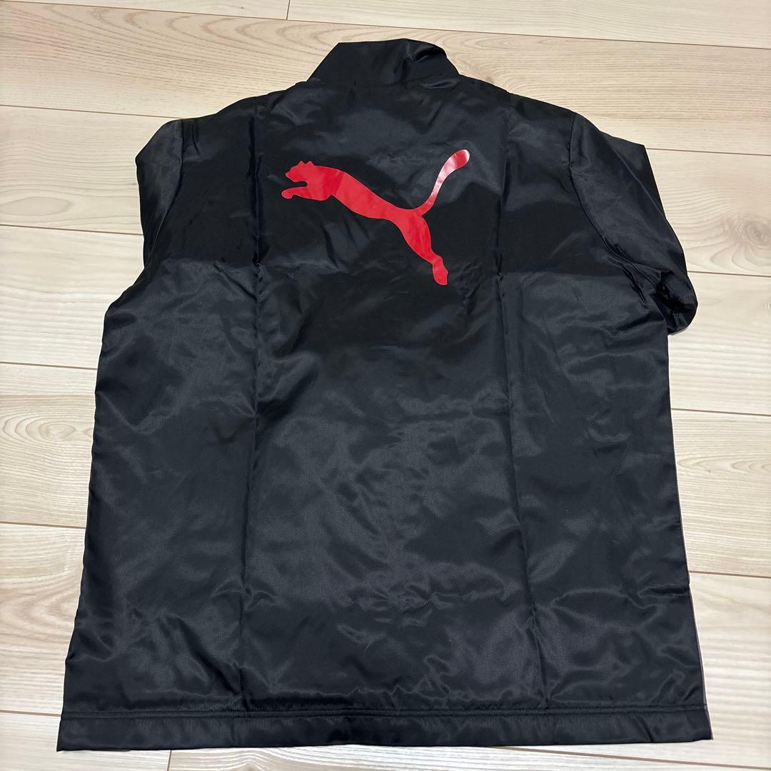 【新品✨️】Puma キッズ ウィンドブレーカー 160 ブラック/レッド