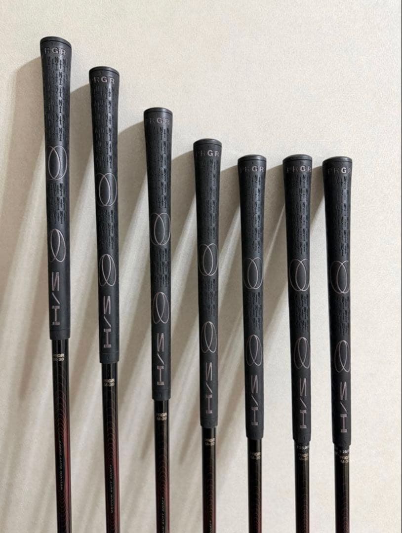 PRGR 01 アイアン 8本セット M40 ゴルフクラブ