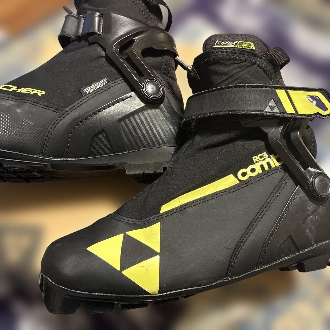 フィッシャー　クロスカントリースキーブーツ　RC3　COMBI EU39