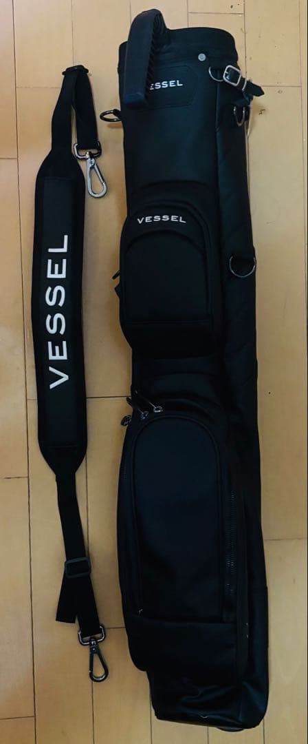 VESSEL ベゼル セルフスタンド スタンド式クラブケース 美品 BK