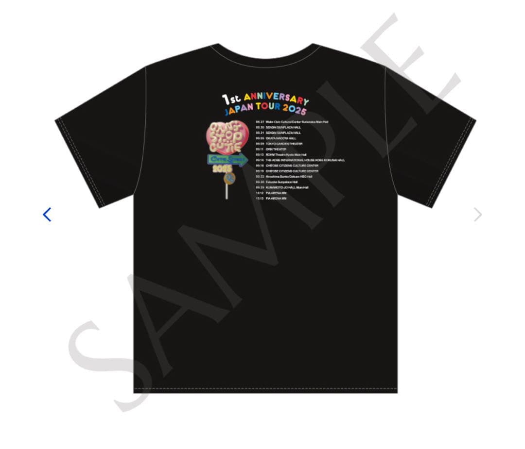 CUTIE STREET Japan TOUR 2025 TシャツXL新品