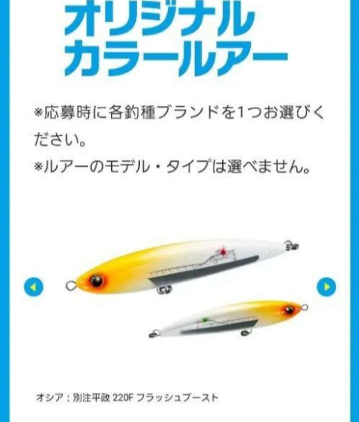 別注平政 ２２０Ｆ シマノドリームフェア 非売品 村田基