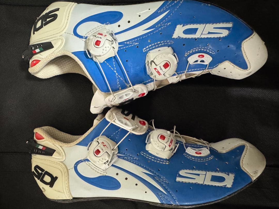SIDI wire 41サイクリングシューズ 青
