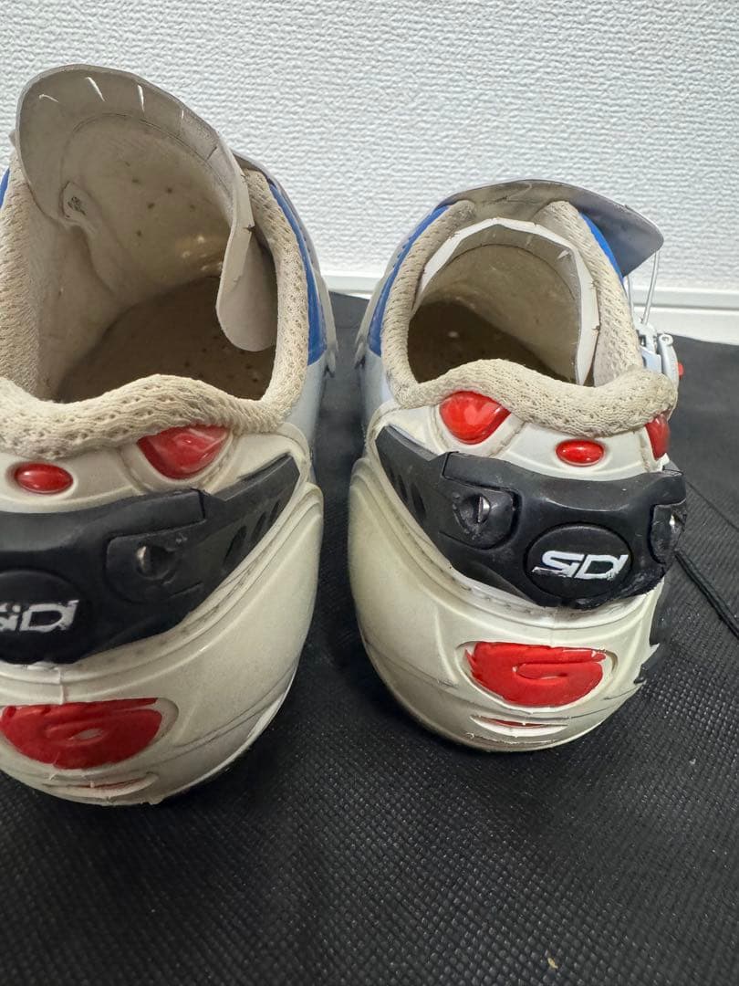 SIDI wire 41サイクリングシューズ 青