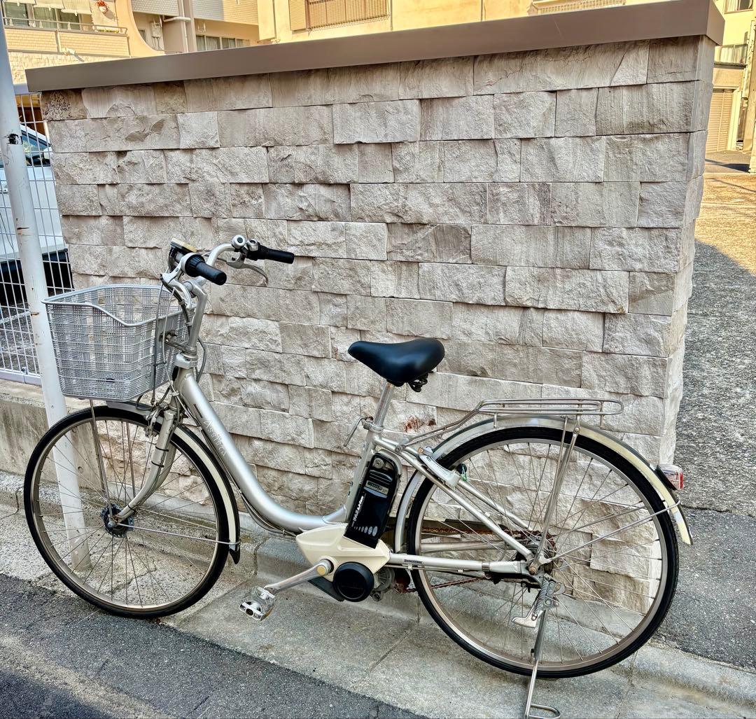 ブリヂストン　電動アシスト自転車 Assista シルバー