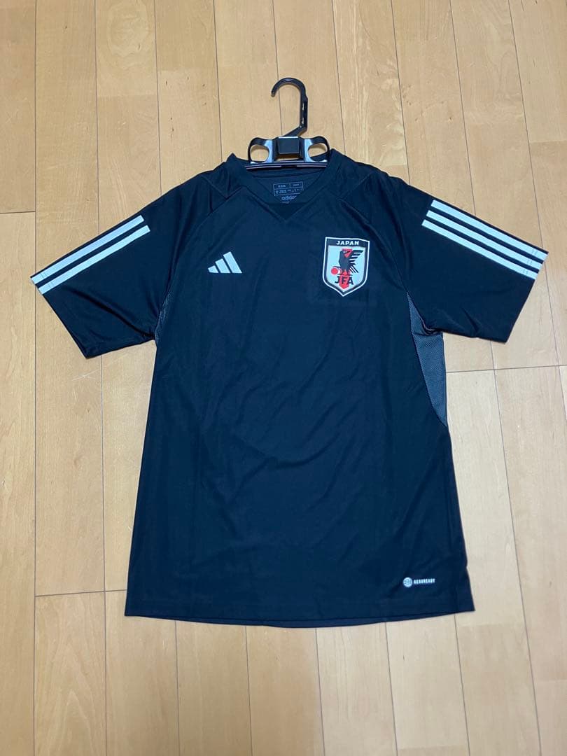 0328_adidas 日本代表 サッカーシャツ 黒 10枚セット