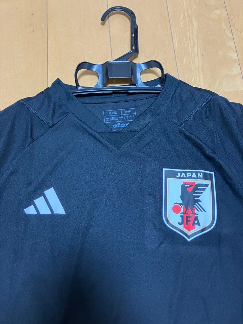 0328_adidas 日本代表 サッカーシャツ 黒 10枚セット