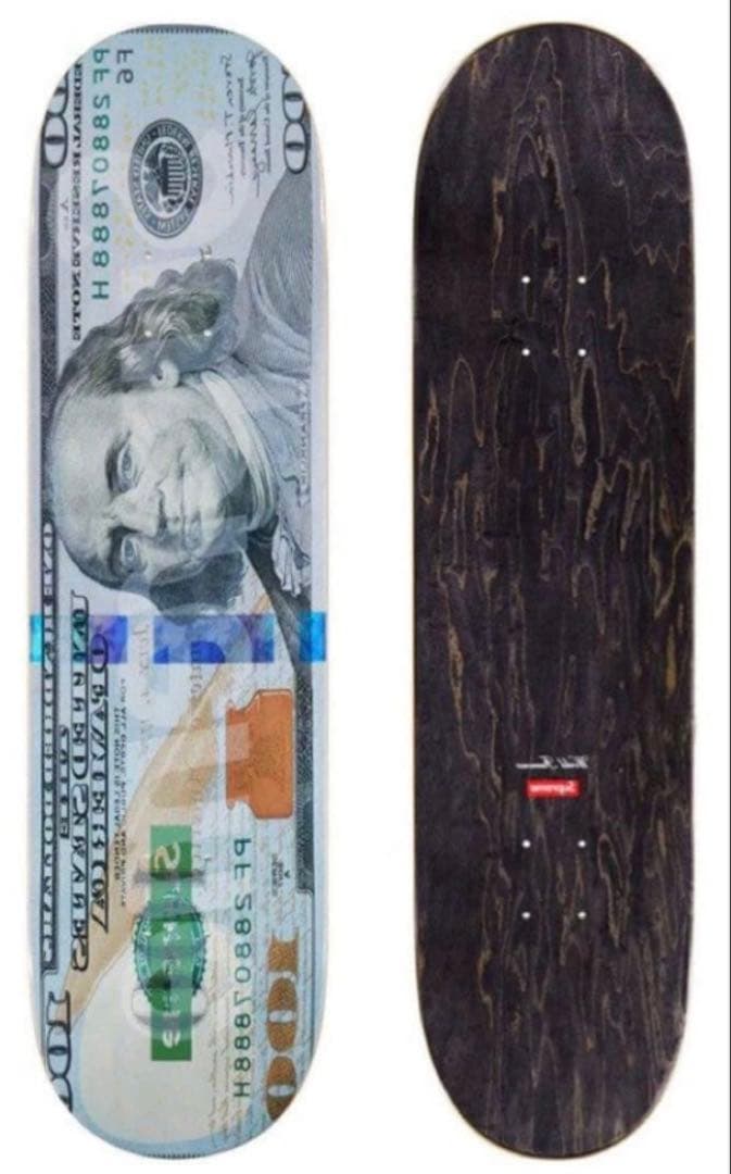 スケートボード Supreme Money Logo Skateboard \"Multi\"