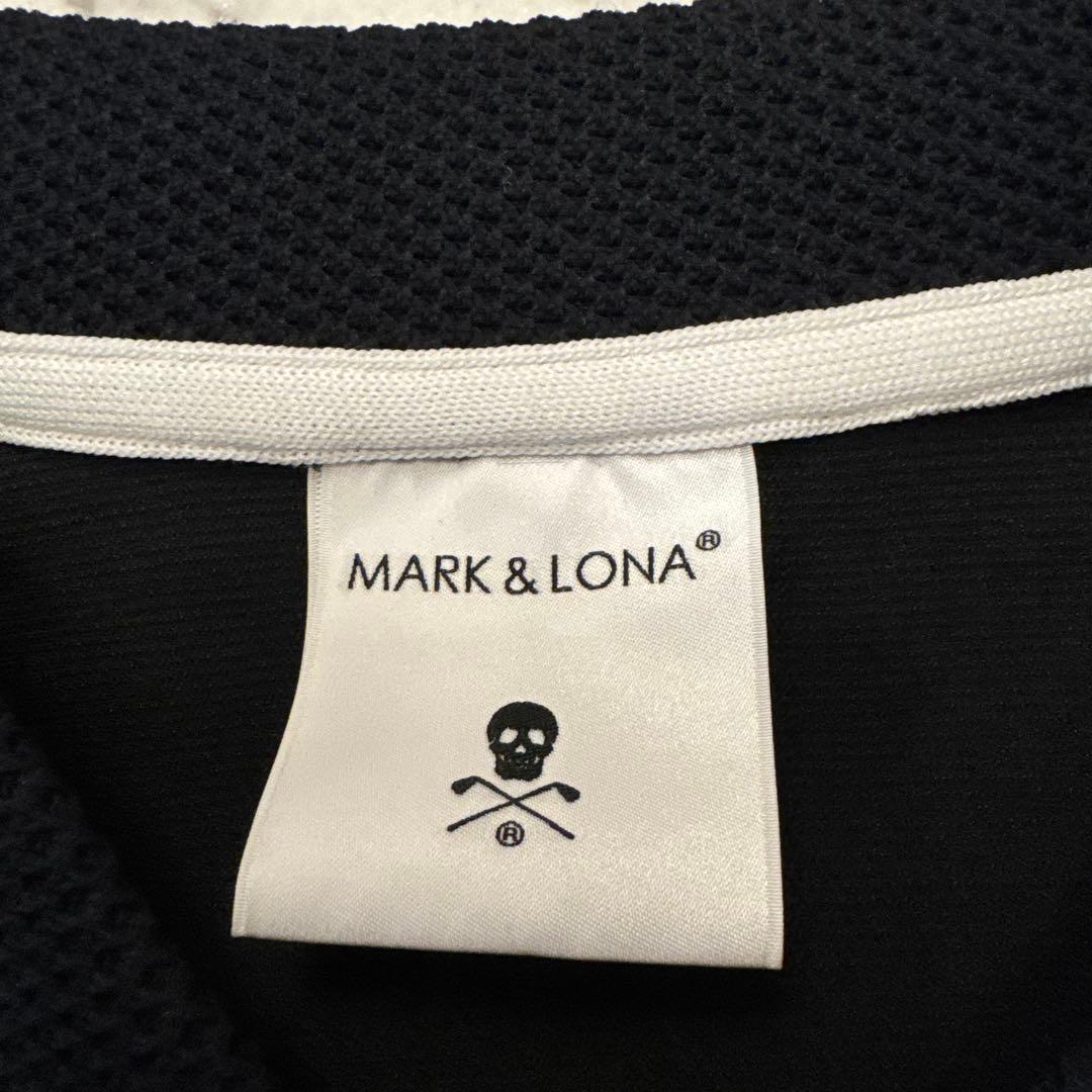 MARK & LONA ブラックポロシャツ サイズ40細身です。