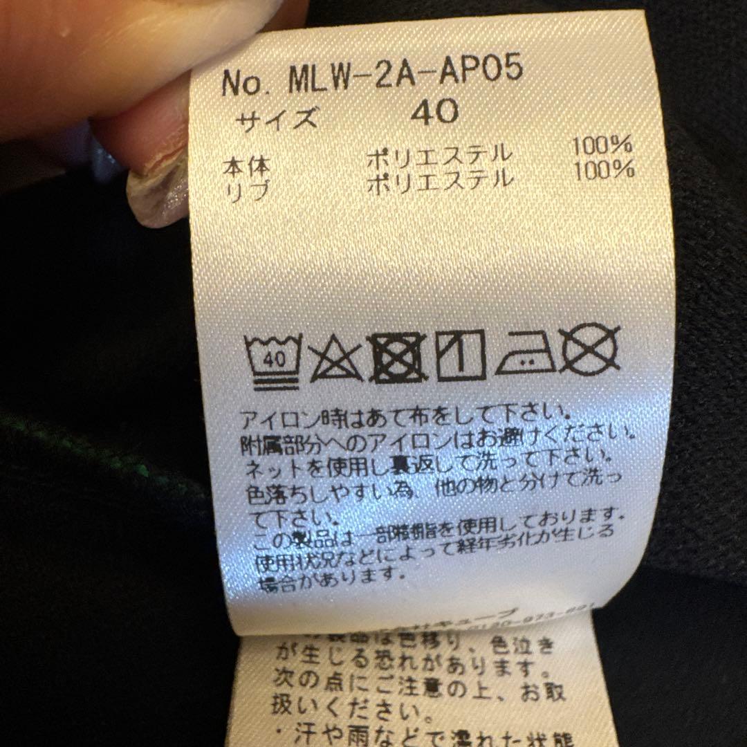 MARK & LONA ブラックポロシャツ サイズ40細身です。