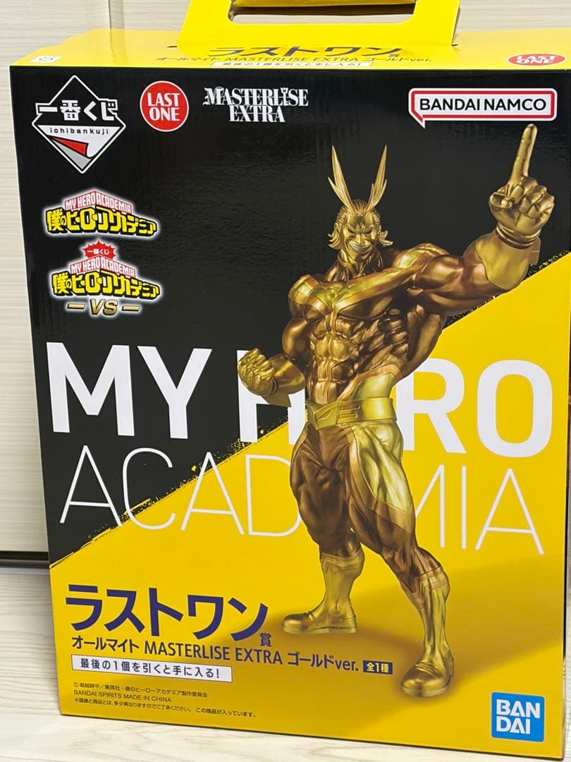 オールマイト フィギュア ゴールド ラストワン　僕のヒーローアカデミア