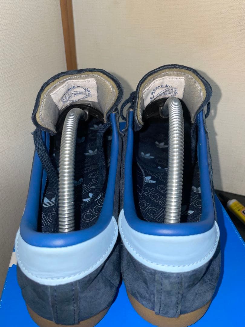 adidas Berlin 27.5cm CQ2754 ネイビー/ライトブルー