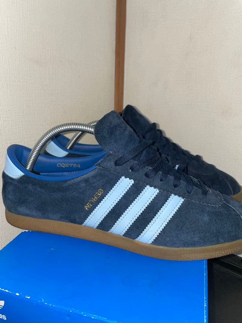 adidas Berlin 27.5cm CQ2754 ネイビー/ライトブルー