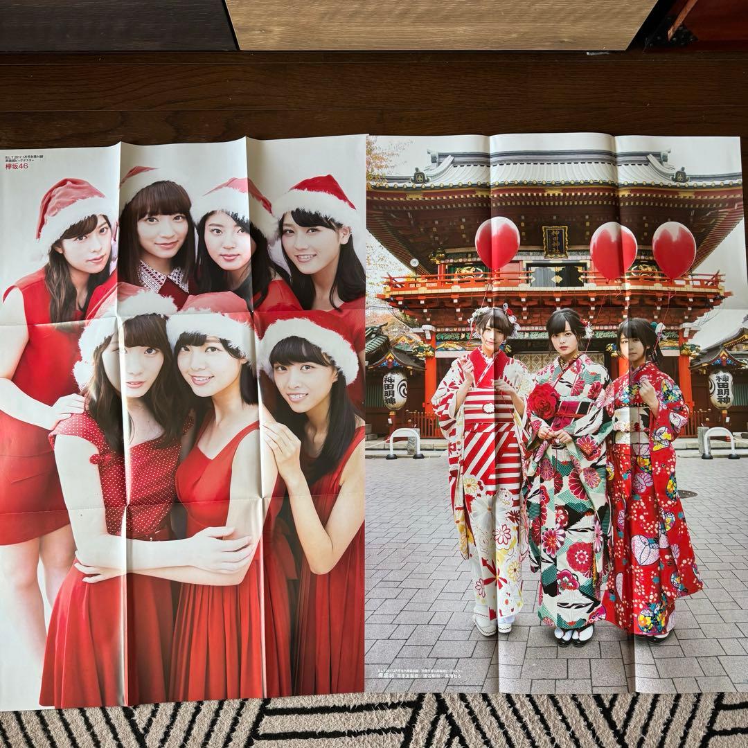 欅坂46 けやき坂本46 付録ポスター ファイル まとめ売り