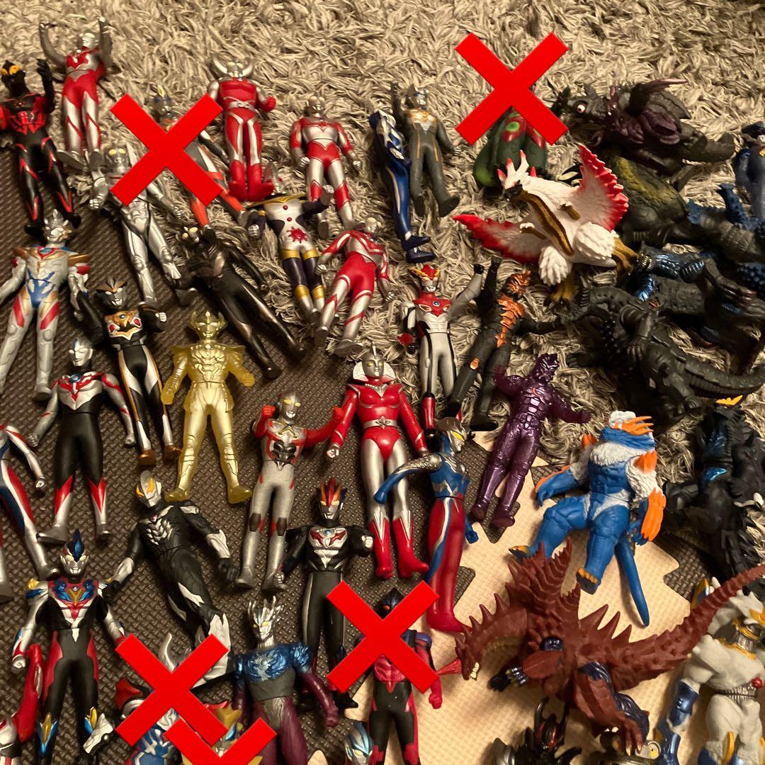 ウルトラマンフィギュアセット 75体(画像のうち75体)