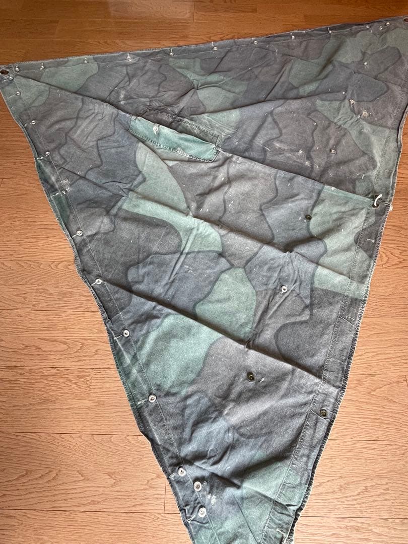 スウェーデン軍幕　used 4枚セット