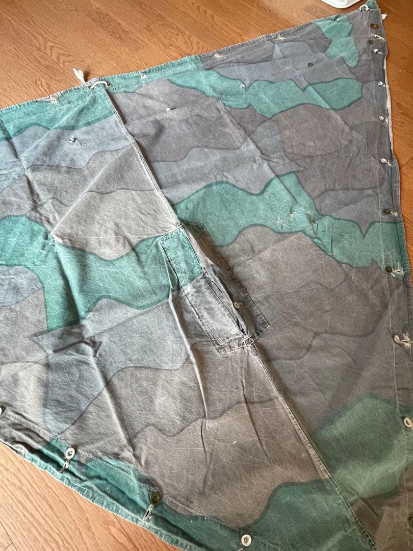 スウェーデン軍幕　used 4枚セット