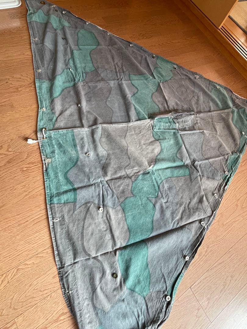 スウェーデン軍幕　used 4枚セット